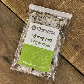 Sóvirág zöld jalapenoval